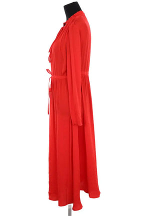 Robe Maje Rouge en Synthétique