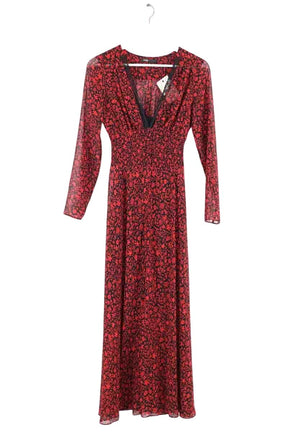 Robe Maje Rouge en Synthétique, taille S - Seconde Main
