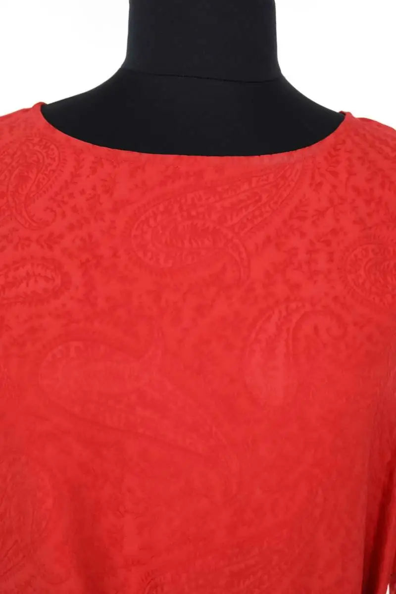 Robe Maje Rouge en Synthétique