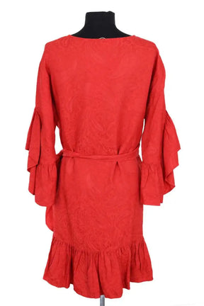 Robe Maje Rouge en Synthétique