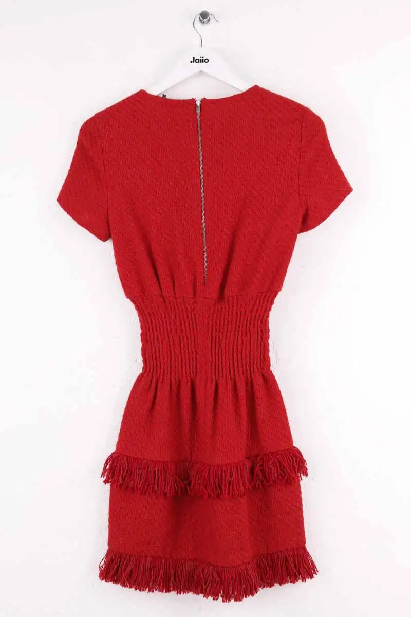 Robe Maje Rouge en Synthétique
