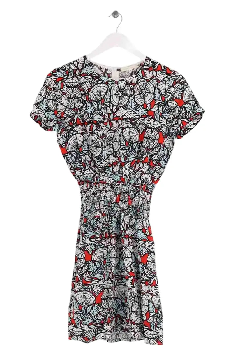 Robe Maje Rouge en Synthétique, taille S - Seconde Main