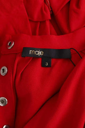 Robe Maje Rouge en Viscose
