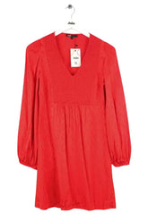 Robe Maje Rouge en Viscose, taille S - Seconde Main