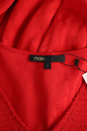 Robe Maje Rouge en Viscose