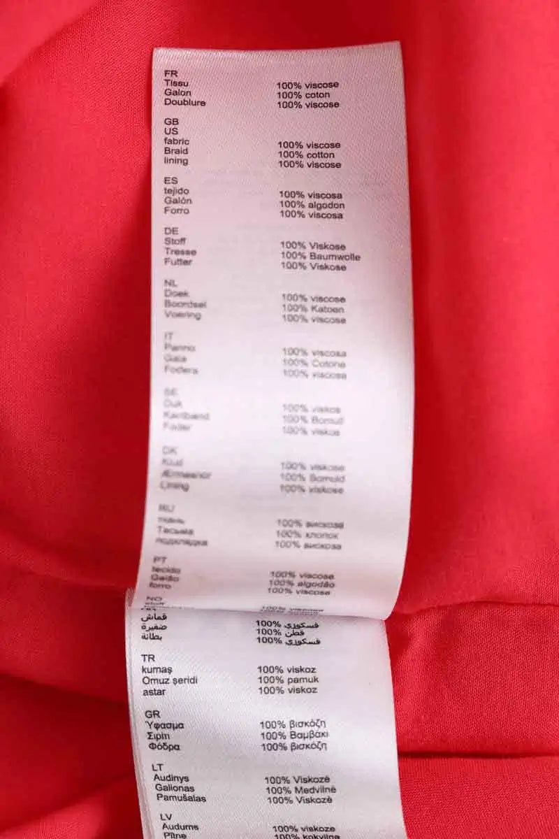 Robe Maje Rouge en Viscose