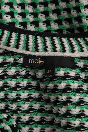 Robe Maje Vert en Coton