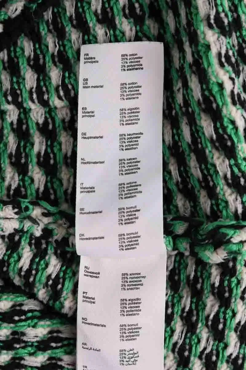 Robe Maje Vert en Coton