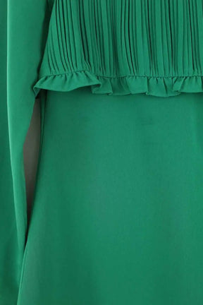 Robe Maje Vert en Synthétique
