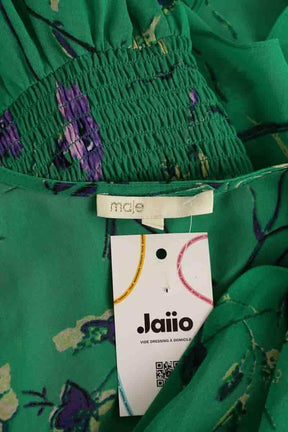Robe Maje Vert en Synthétique