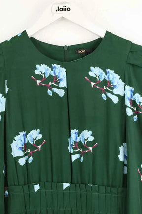 Robe Maje Vert en Viscose