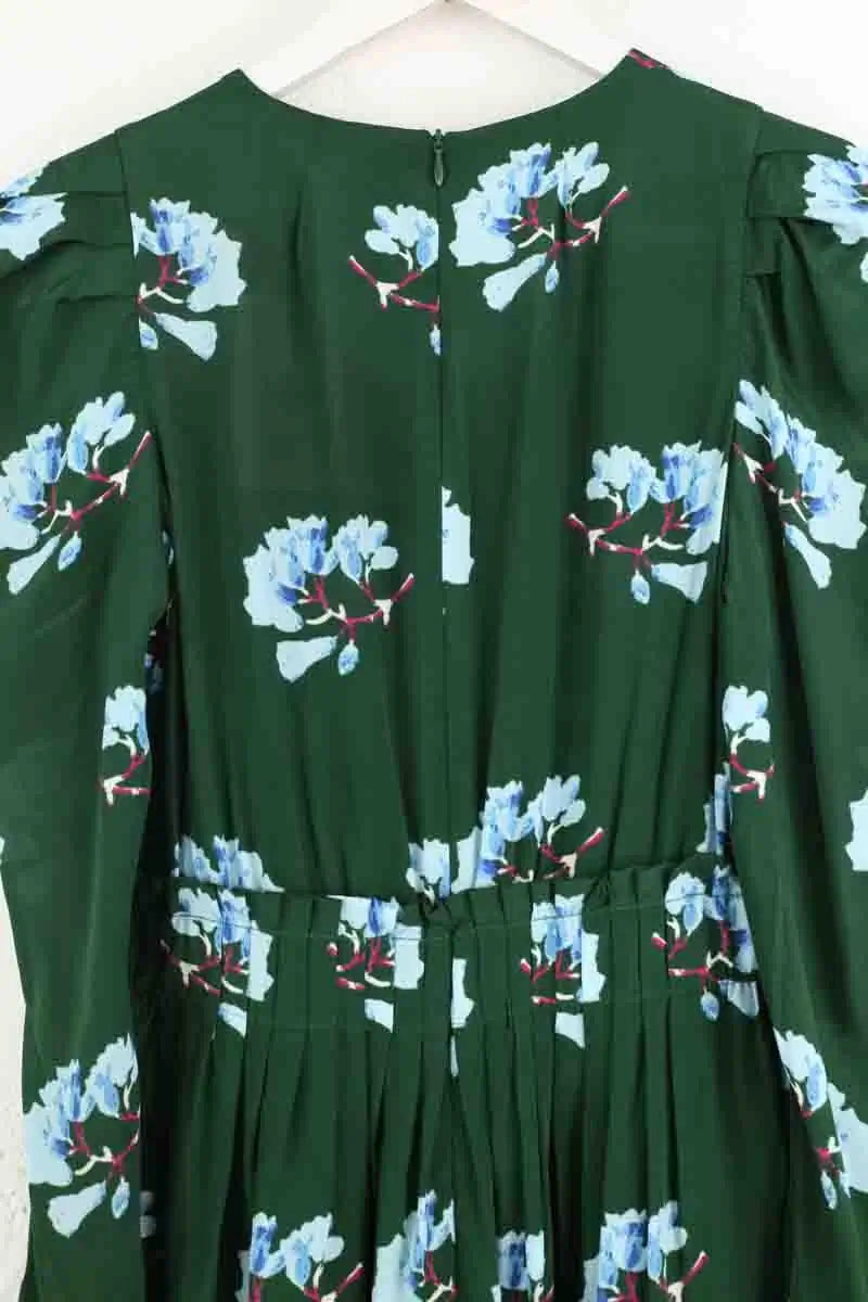Robe Maje Vert en Viscose