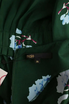 Robe Maje Vert en Viscose