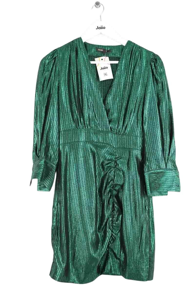 Robe Maje Vert en Viscose, taille S - Seconde Main