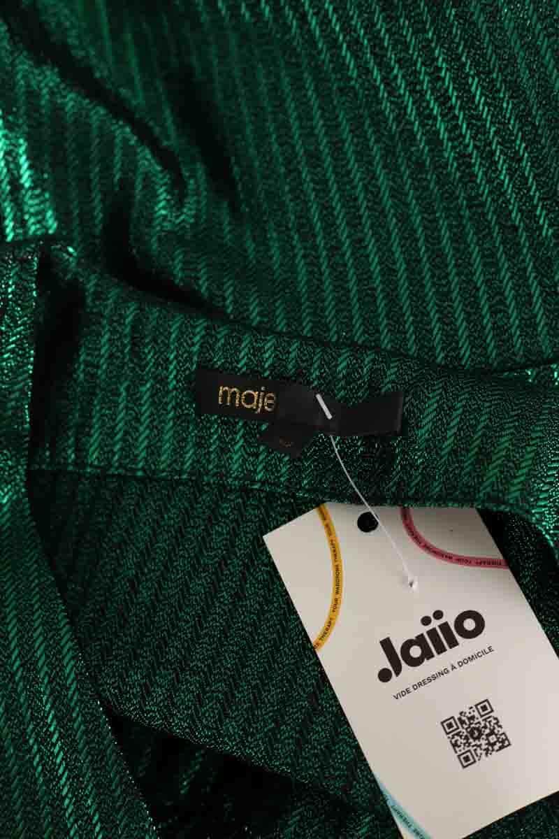 Robe Maje Vert en Viscose