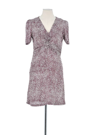 Robe Maje Violet en Polyester, taille S - Seconde Main