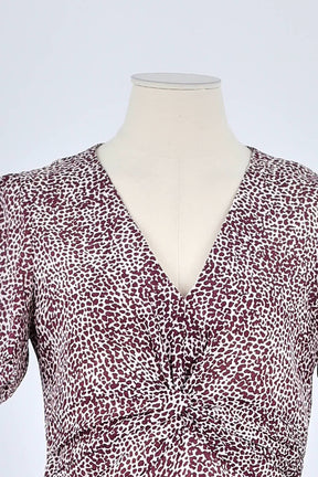 Robe Maje Violet en Polyester
