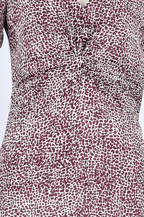 Robe Maje Violet en Polyester