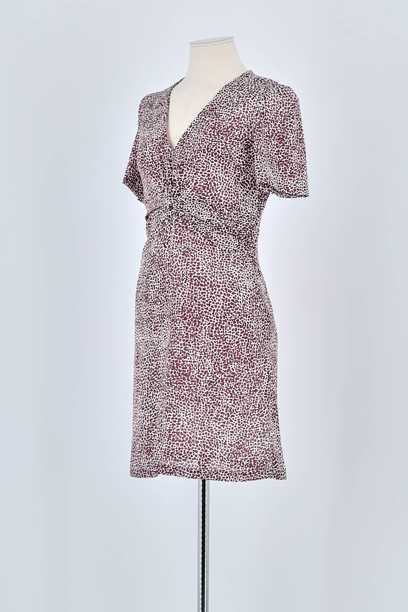 Robe Maje Violet en Polyester