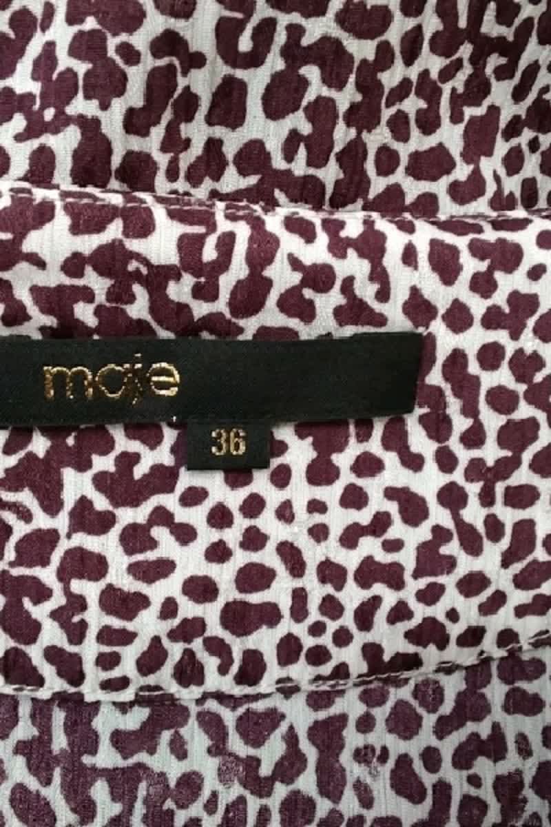 Robe Maje Violet en Polyester