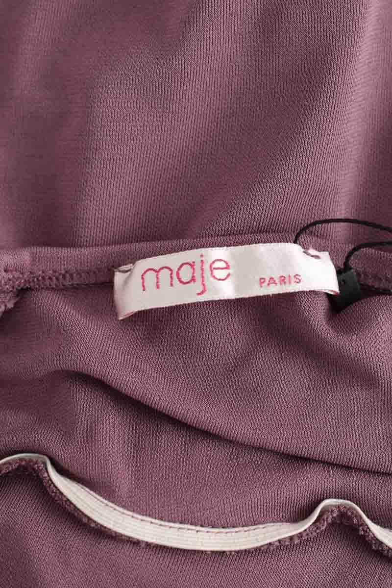 Robe Maje Violet en Viscose