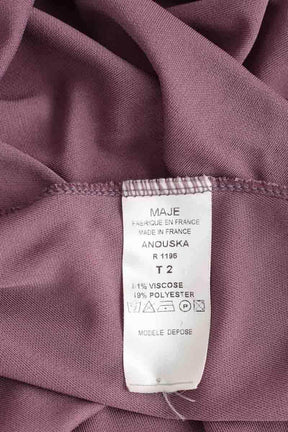 Robe Maje Violet en Viscose