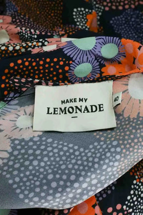 Robe Make My Lemonade Marine en Synthétique