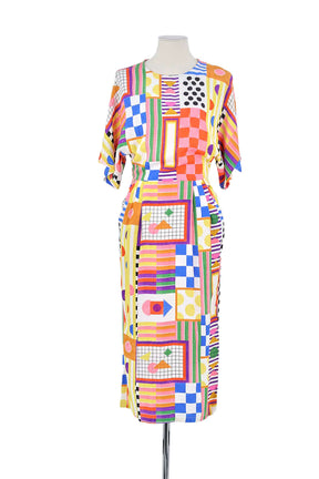 Robe Make My Lemonade Multicolore en Viscose, taille XS - Seconde Main