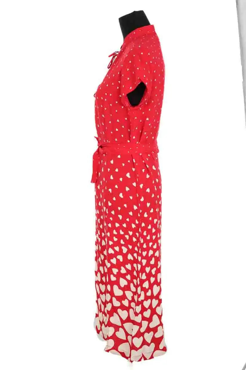 Robe Make My Lemonade Rouge en Viscose