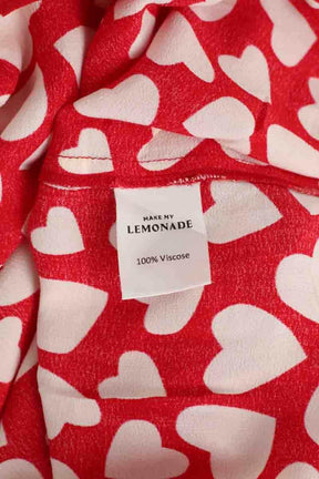Robe Make My Lemonade Rouge en Viscose