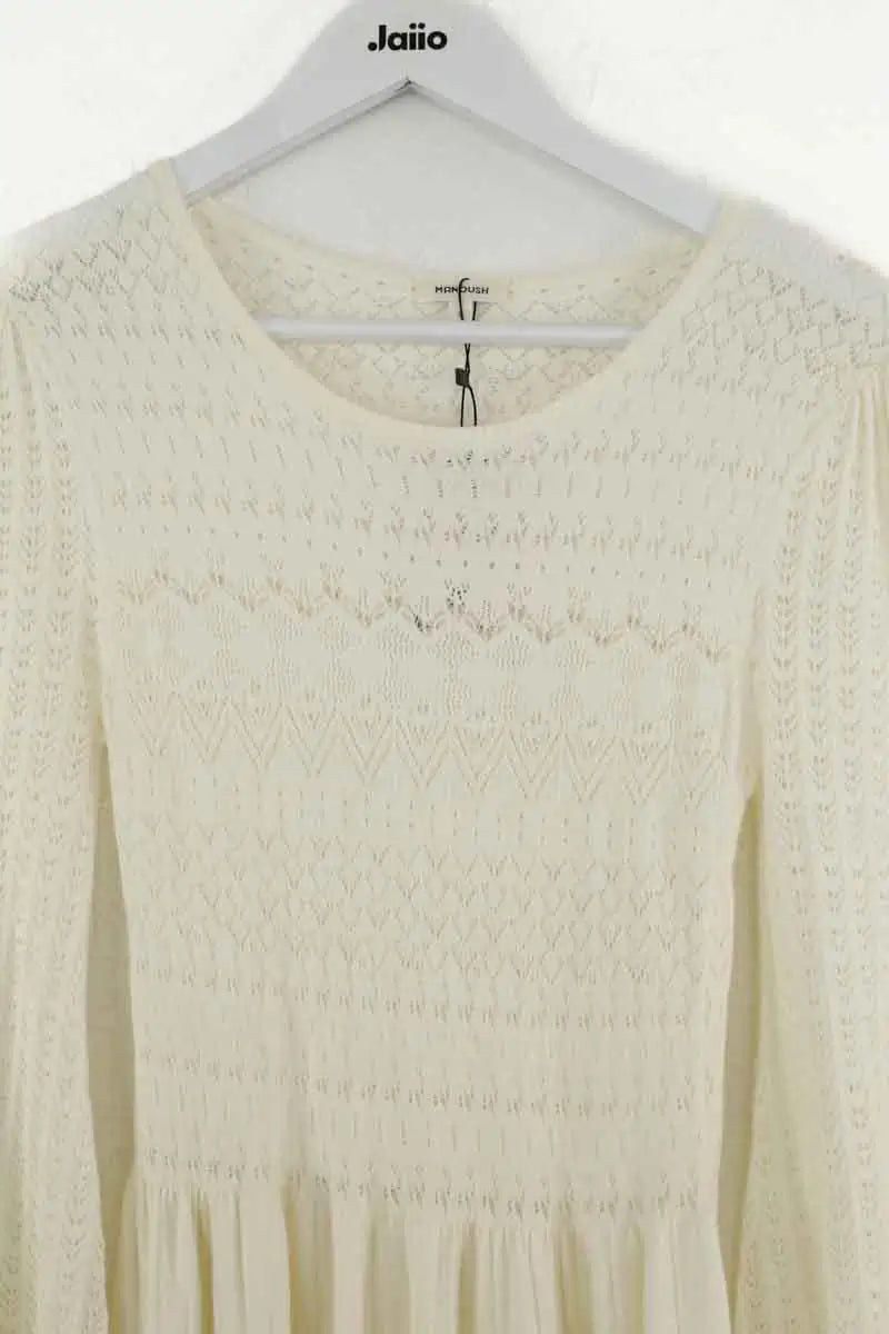 Robe Manoush Blanc en Synthétique