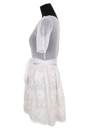 Robe Manoush Blanc en Synthétique