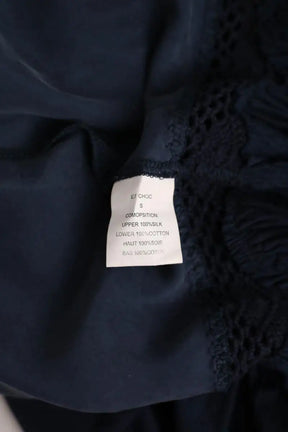 Robe Manoush Bleu en Soie