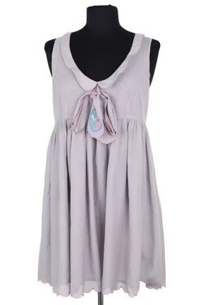 Robe Manoush Gris en Coton, taille L - Seconde Main