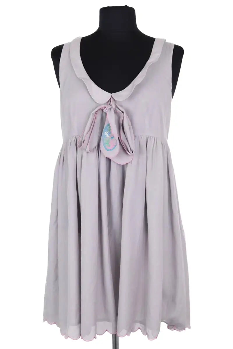 Robe Manoush Gris en Coton, taille L - Seconde Main