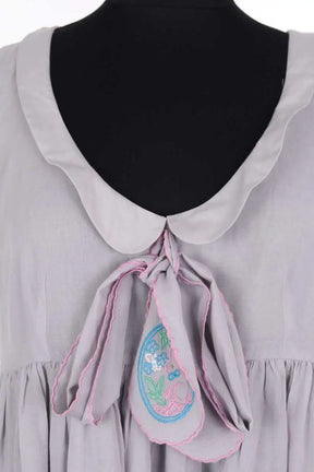 Robe Manoush Gris en Coton