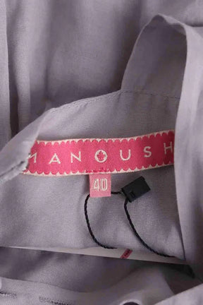 Robe Manoush Gris en Coton