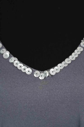 Robe Manoush Gris en Synthétique