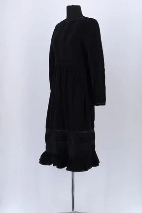 Robe Manoush Noir en Coton