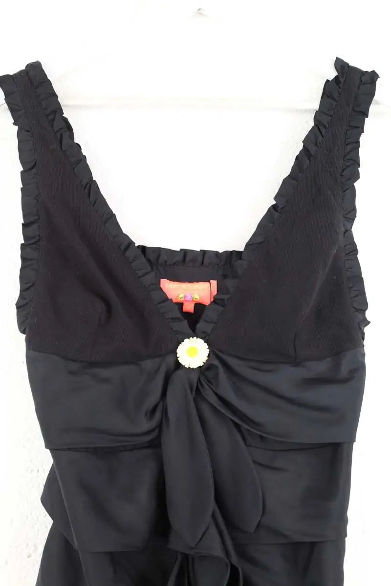 Robe Manoush Noir en Soie