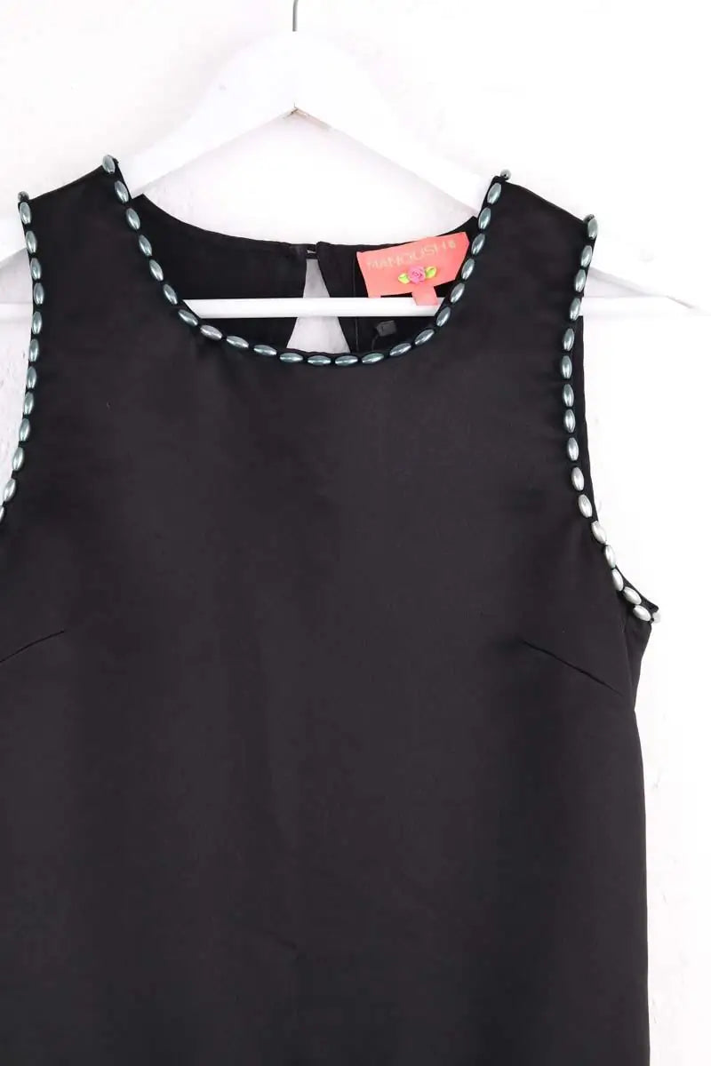 Robe Manoush Noir en Synthétique