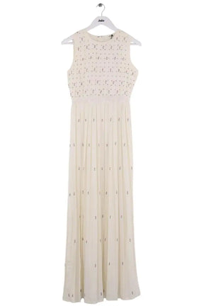 Robe Manoush Valentine Ecru en Synthétique, taille M - Seconde Main