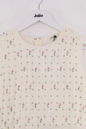 Robe Manoush Valentine Ecru en Synthétique