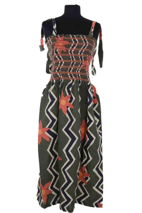 Robe MarÀvic Vert en Coton, taille M - Seconde Main