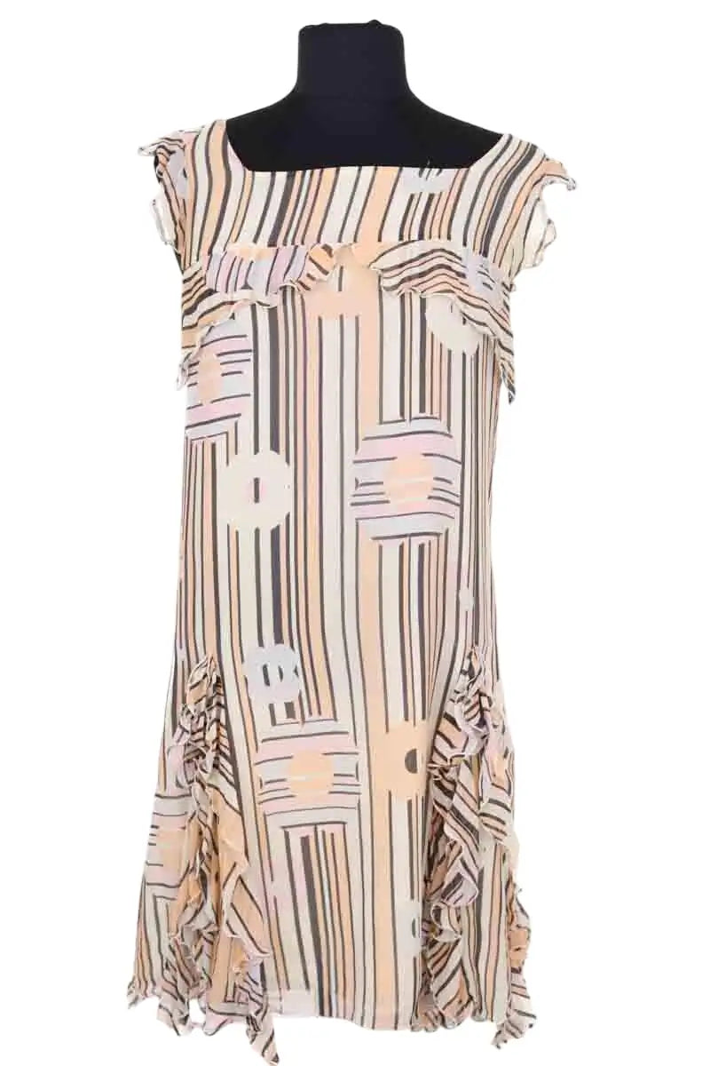Robe Marc By Marc Jacobs Beige en Soie, taille L - Seconde Main