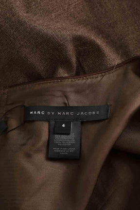 Robe Marc Jacobs Marron en Laine