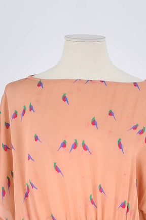 Robe Marc Jacobs Rose en Soie