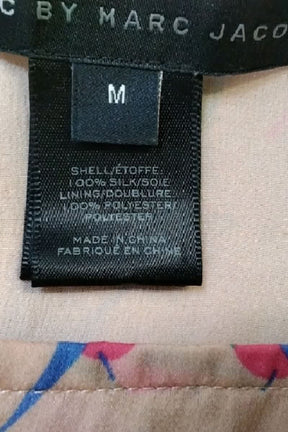 Robe Marc Jacobs Rose en Soie