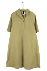 Robe Margaret Howell Kaki en Coton, taille L - Seconde Main