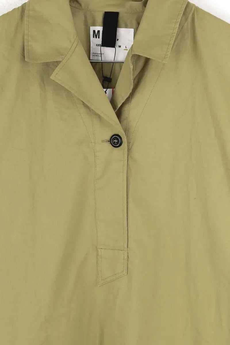 Robe Margaret Howell Kaki en Coton